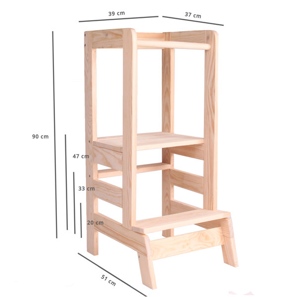 Harriet Bee Lorelei Children's Kitchen Tower & Reviews Wayfair.co.uk